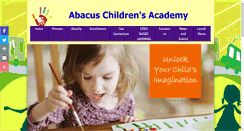 Desktop Screenshot of abacuschildrensacademy.com